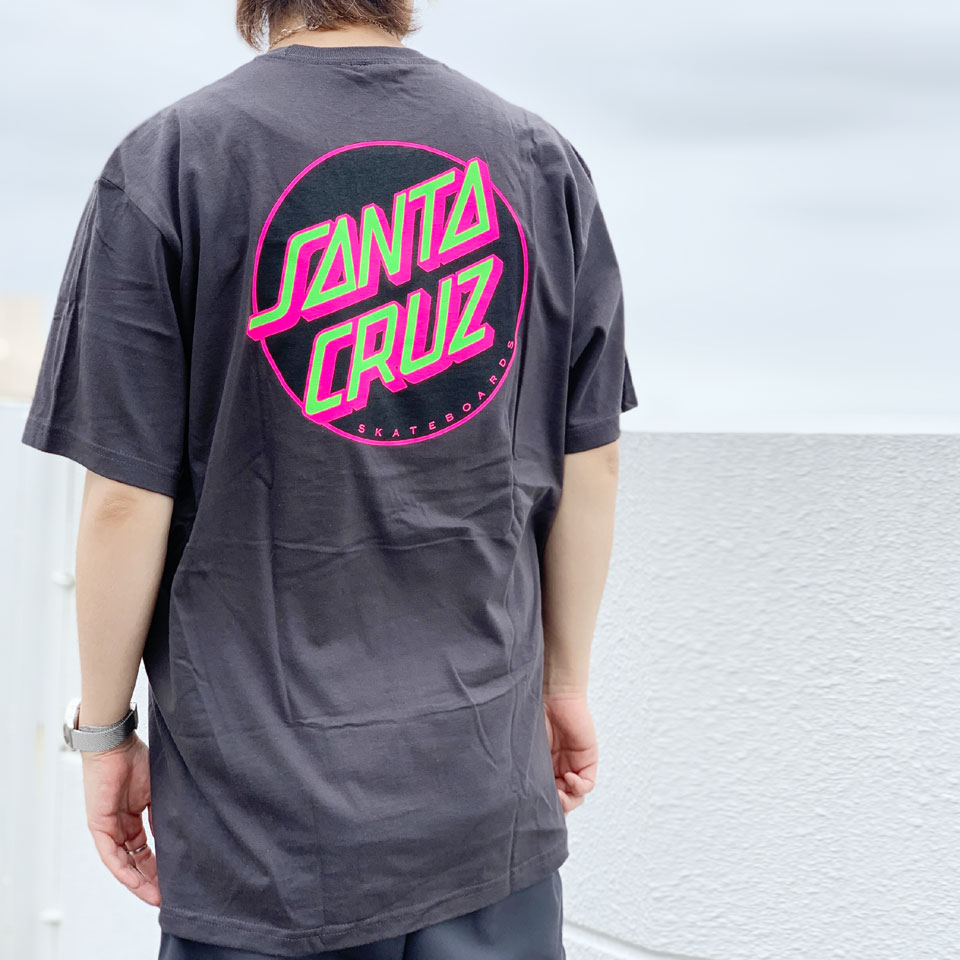 全2色 サンタクルーズ SANTA CRUZ サンタクルズ Tシャツ OTHER DOT S/S Tee 半袖 グリーン グラファイト GREEN 緑 チャコールグレー