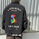 スリフティルック THRIFTY LOOK スーベニアジャケット SOUVENIR VIET-NAM JACKET ベトジャン ブラック 黒 BLACK