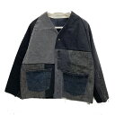 スリフティルック THRIFTY LOOK デニムエンジニアジャケット DENIM REMAKE ENGINEERED JACKET リメイク ブラックデニム 黒 BLACK (#7)