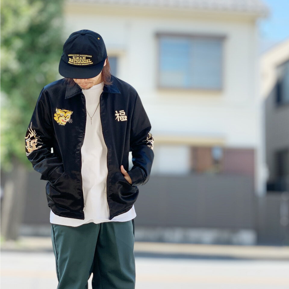 テーラー東洋 TAILOR TOYO ベトジャン Mid 1960s Style Satin Vietnam Jacket “VIET-NAM MAP” サテン ブラック 黒 BLACK Lot No. TT15798