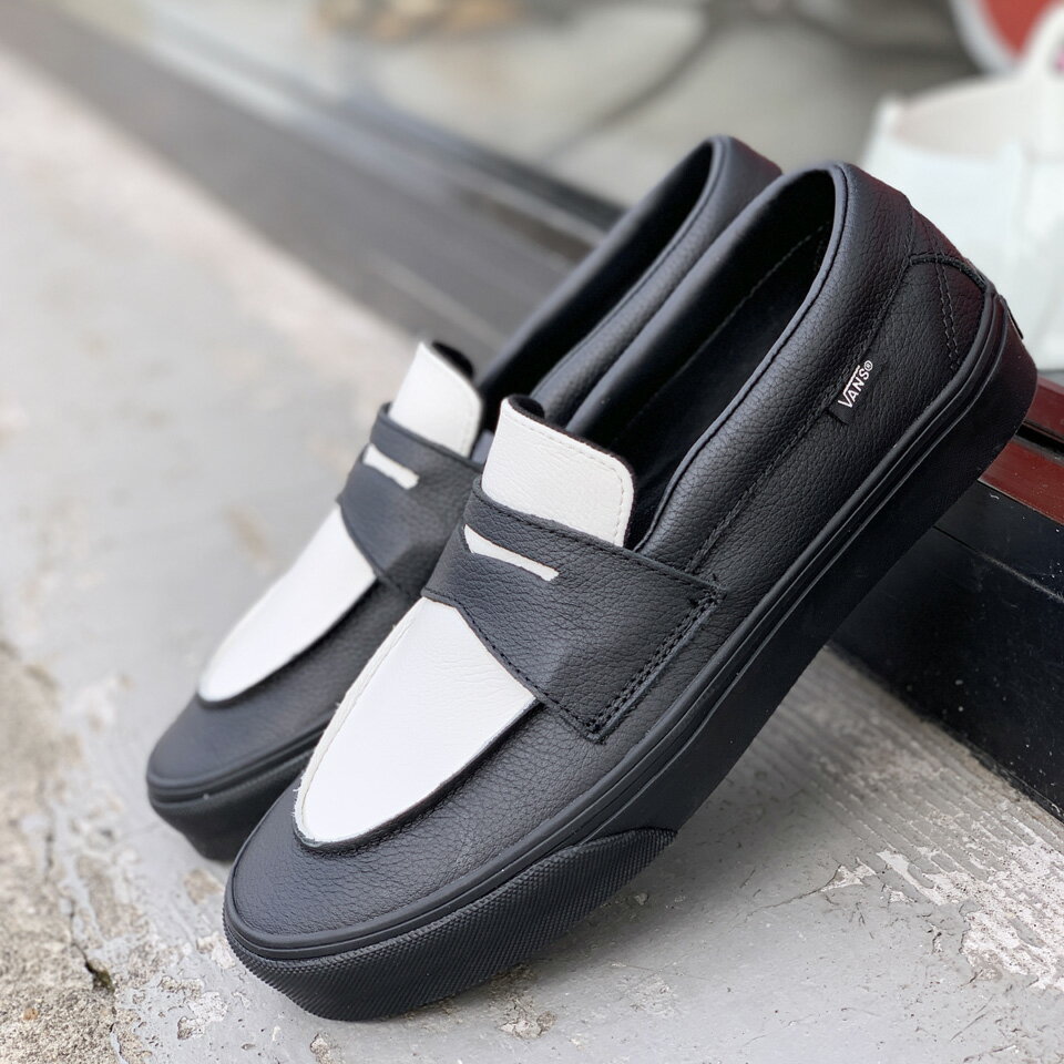 楽天市場】vans ローファー（カラーブラック）（靴）の通販