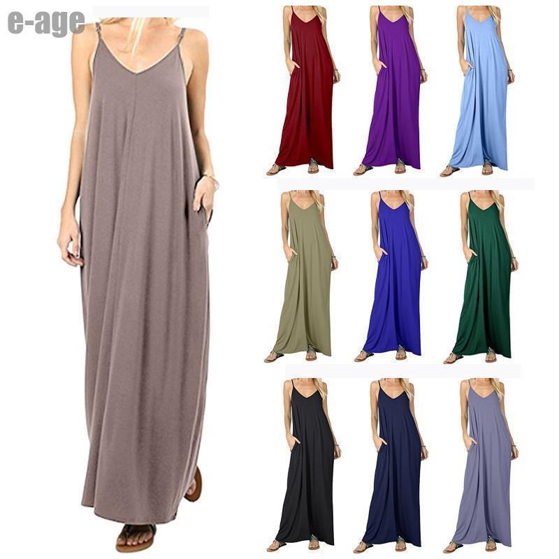 レディース マキシワンピース 夏 キャミワンピ コットン ロング丈 マキシ丈 チョッキワンピース ノースリーブ きれいめ 着痩せ ゆったり 通勤