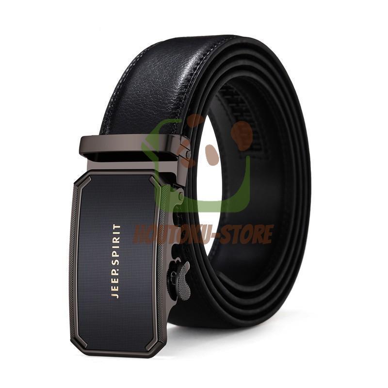 スライドベルト メンズ 本革ベルト レザーベルト ライチ模様 穴なし ビジネス 牛革 紳士 上品