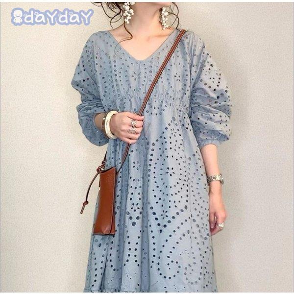 ロングワンピース マキシ丈 ワンピース マキシ丈ワンピース 花柄 きれいめ レース vネック オシャレ ゆったり 上品 カジュアル 大きいサイズ 30代 40代