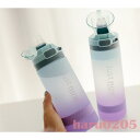 水筒 ストロー 夏用 大容量 PP パープル 500ml おしゃれ ins風 子供 大人 通勤 通学 ジム 体操 ヨガ トレーニング 登山 自転車 軽い スポーツ コップ 運動水筒