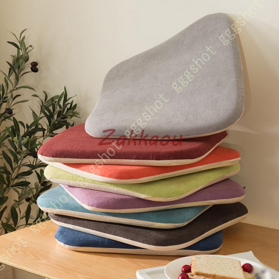 イス 椅子用クッション チェアパッド 車 シートクッション おしゃれ 椅子 クッション ダイニングチェア 四角 椅子用 座布団 いす用 ダイニング チェア パット