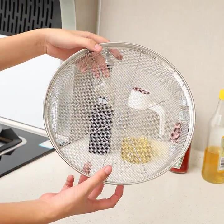 ザル 油切りザル 平ざる 水切り 水切りざる ステンレス製 平ザル 水切れ浅ザル ザル ステンレスザル 湯切り 浅型 便利 キッチン用品