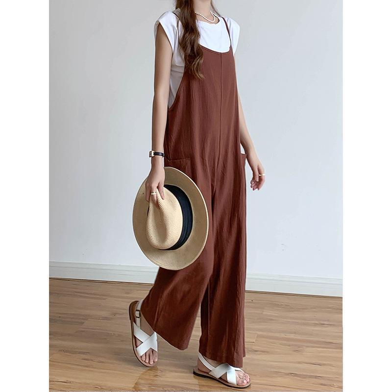 サロペット レディース オーバーオール スカート ワンピース 40代 コーデ 黒 体型カバー おしゃれ ゆったり 30代 50代