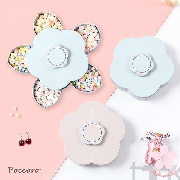 キッチン用品 食器 キャンディーポット お菓子入れ 小物入れ お花型 華やか パーティー おもてなし ピンク ブルー グレー便利 おうち時間 カジュアル