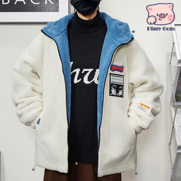 フリースジャケット ボアジャケット アウター 大きいサイズ ジャケット 暖かい 防寒 2023 秋冬 メンズ レディース