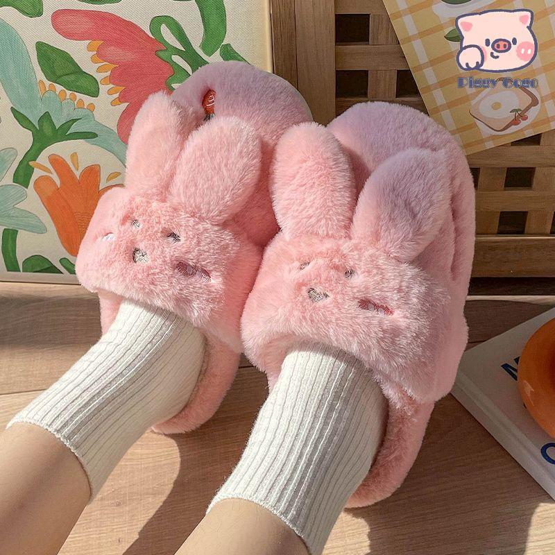 ルームシューズ スリッパ かかと付き レディース ふわふわ 暖かい 防寒 冬 あったか 大きめ もこもこ ..