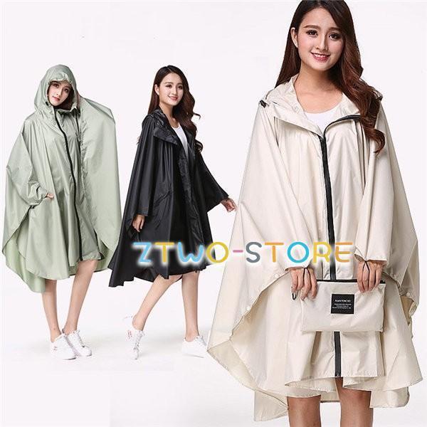 レインコート レインポンチョ メンズ レディース レインウェア ひざ丈 自転車 軽量 雨具 バイク 防水 防災