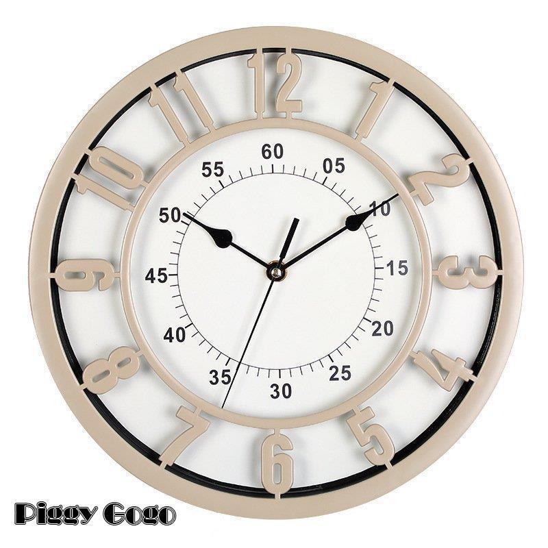 掛け時計 時計 壁掛け 壁掛け時計 おしゃれ 静音 デジタル 北欧 レトロ 連続秒針 インテリア リビング 引っ越しお祝い 部屋飾り 子供部屋(3)