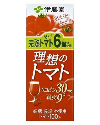伊藤園【理想のトマト】200ml×24本入り★【常温保存可能】♪
