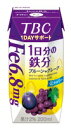 森永乳業　TBC　1DAYサポート　1日分の鉄分　200ml×24本★