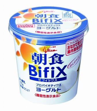 グリコ乳業朝食Bifixヨーグルト375g×6個「クール便でお届けします！」【乳酸菌】【ビフィズス菌】【要冷蔵】【脂肪ゼロ】05P03Dec16