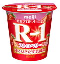 明治　プロビオヨーグルトR−1ストロベリー脂肪0　112g×12個　【乳酸菌】【はっ酵乳】【要冷蔵】