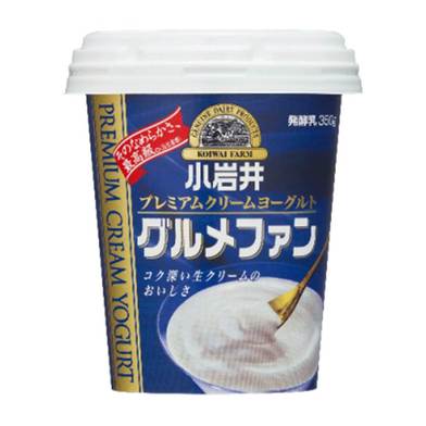 小岩井乳業プレミアムヨーグルトグルメファン350g×6個【乳