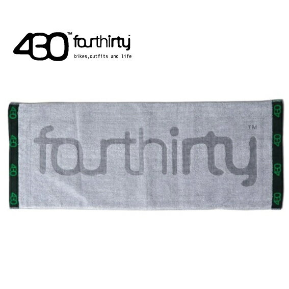 FOURTHIRTY フォーサーティ 430 ICON JACQUARD TOWEL アイコンジャガードタオル ユニセックス タオル ..