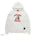 Disney “MICKEY LOVES BMX” P/O PARKA/430 ディズニー ミッキー ラブ ビーエムエックス プルオーバー パーカー フォーサーティー