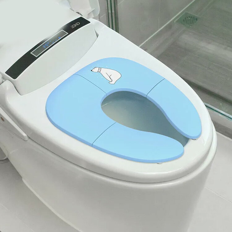 洗える 女の子 子供 便座 子供用トイレ 補助便座 吸盤付き 男の子 携帯 折りたたみ...