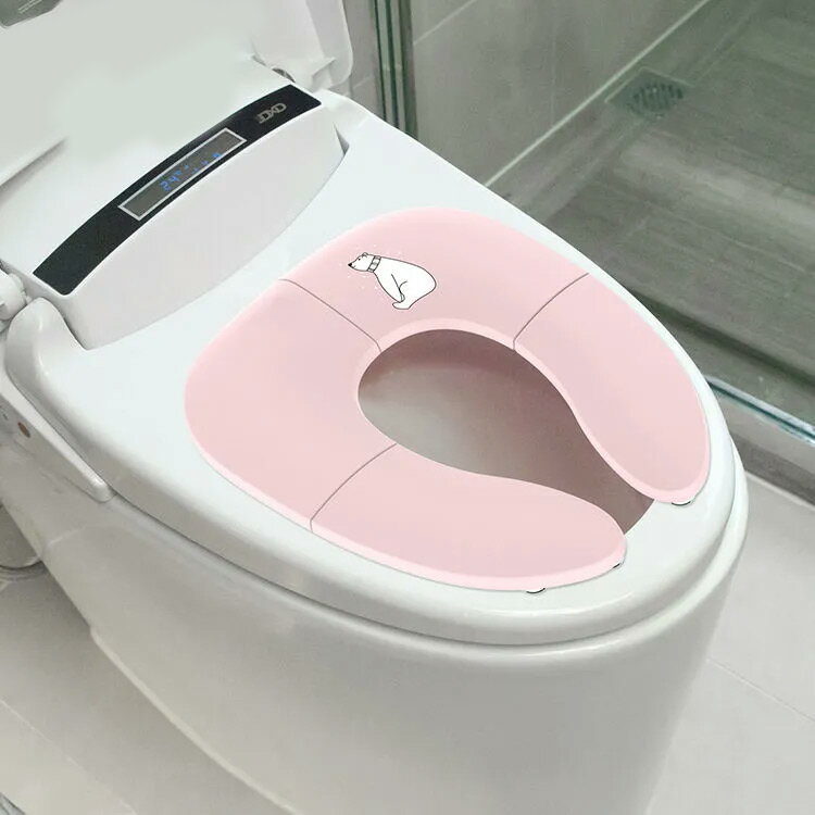 洗える 女の子 子供 便座 子供用トイレ 補助便座 吸盤付き 男の子 携帯 折りたたみ...