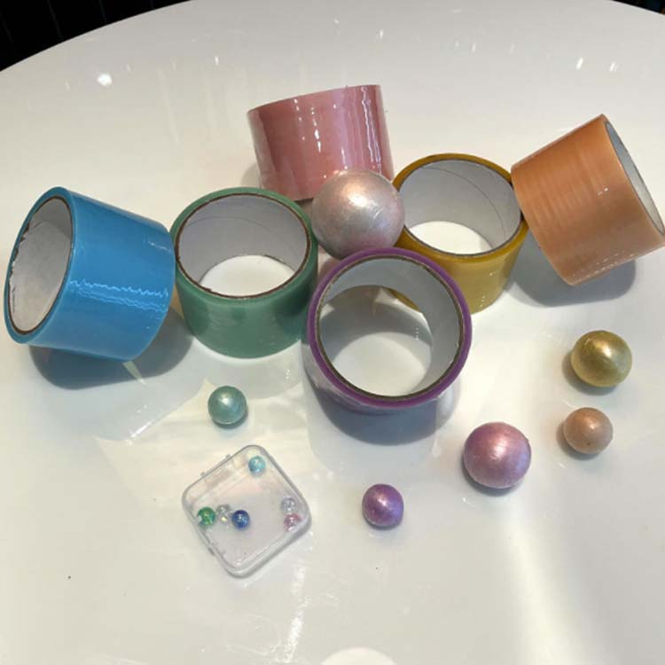 12ロール 3.6cm スティッキーボール 減圧ボールテープ テープボール スティッキー球 カラフル テープボール用テープ 指遊び 癒し 減圧おもちゃ 暇つぶし 子供 大人 減圧おもちゃ 暇つぶし 子供 大人 ストレス発散 リラックス 玩具 DIY 玩具 3