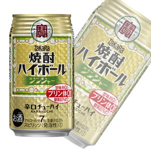 【お酒】【2ケース】 宝酒造 タカラ 焼酎ハイボール ジンジャー 缶 350ml×24本入×2ケース:合計48本 【北海道・沖縄・離島配送不可】