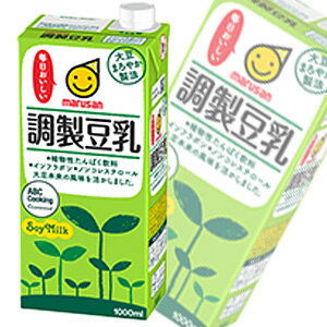 マルサンアイ 調製豆乳 紙パック 1000ml×...の商品画像