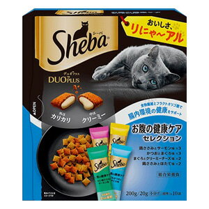 【ペット】 マースジャパンリミテッド シーバ デュオ プラス お腹の健康ケアセレクション 200g×12個入 【北海道・沖縄・離島配送不可】［HK］