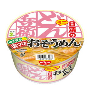 【1ケース】 日清食品 日清のどん兵衛 温つゆおそうめんミニ 35g×12個入 【北海道・沖縄・離島配送不可】[NA]