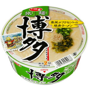 O9ショップ【オーナインショップ】 【1ケース】 サンヨー食品 サッポロ一番 旅麺 博多 高菜豚骨ラーメン 71g×12個入 【北海道・沖縄・離島配送不可】