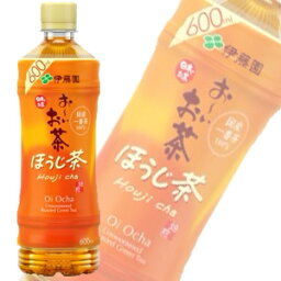 【1ケース】 伊藤園 お～いお茶 ほうじ茶 PET 600ml×24本入 【北海道・沖縄・離島配送不可】[NA]