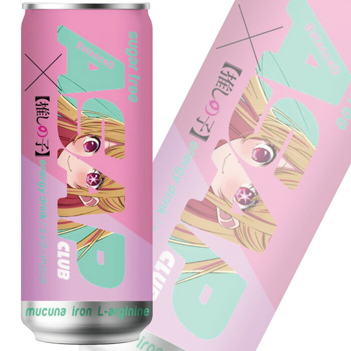 【1ケース】 ASAP CLUB×【推しの子】エナジードリンク BalanceD 缶 250ml×30本入 推しの子コラボ 商品 【北海道・沖縄・離島配送不可】[NA]のサムネイル
