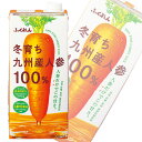 【1ケース】 ふくれん 冬育ち九州産人参100％ジュース 紙パック 1000ml×6本入 1L 【北海道 沖縄 離島配送不可】