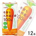 【2ケース】 ふくれん 冬育ち九州産人参100％ジュース 紙パック 1000ml×6本入×2ケース：合計12本 1L 【北海道 沖縄 離島配送不可】