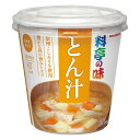 【6個】 マルコメ カップ 料亭の味 とん汁 1食×6個入 豚汁 【北海道・沖縄・離島配送不可】