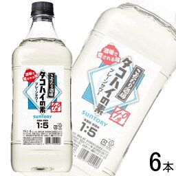 【お酒】【1ケース】 サントリー こだわり酒場のタコハイの素 瓶 1.8L×6本入 【北海道・沖縄・離島配送不可】