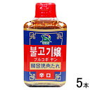 【5本】 サンダイナー ブルコギヤン 辛口 400g×5本入 韓国焼肉たれ 【北海道・沖縄・離島配送不可】