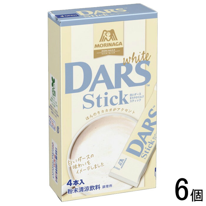 【6個】 森永製菓 白いダーススティック 4本入×6個 【北海道・沖縄・離島配送不可】[NA]のサムネイル