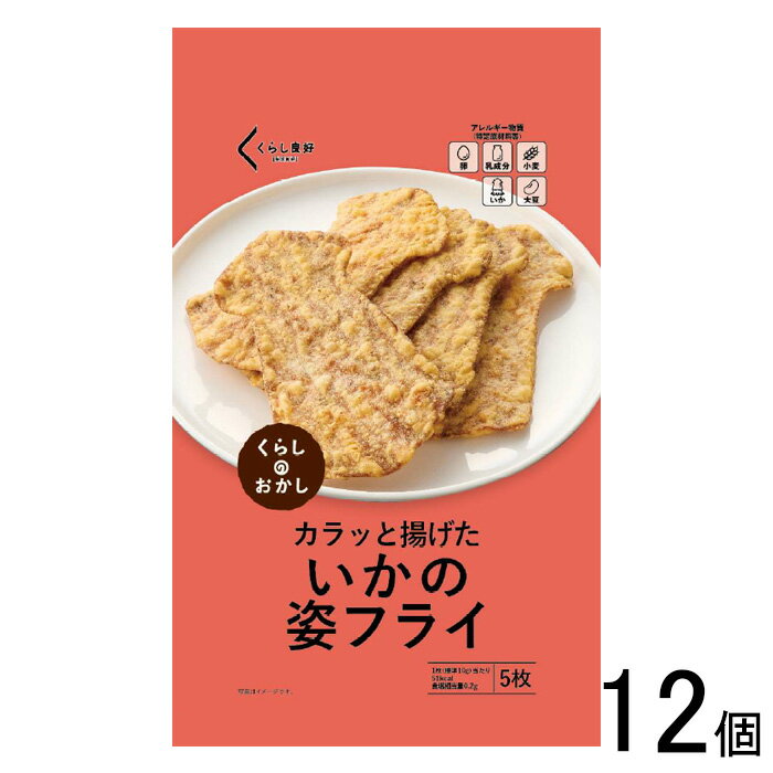 【12個】 くらし良好 いかの姿フライ 5枚入×12個 【北海道・沖縄・離島配送不可】[NA]
