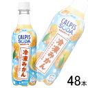 【2ケース】 アサヒ カルピスソーダ(R)冷凍みかん PET 450ml×24本×2ケース:合計48本 【北海道・沖縄・離島配送不可】