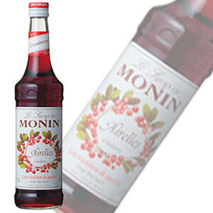 モナン[MONIN]フレーバーシロップ クランベリー・シロップ 700ml×6本入【北海道・沖縄・離島配送不可】