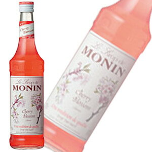 モナン[MONIN]フレーバーシロップ さくら・シロップ 700ml 6本入【北海道・沖縄・離島配送不可】