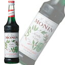 モナン MONIN フレーバーシロップ グリーンミント シロップ 700ml×6本入【北海道 沖縄 離島配送不可】