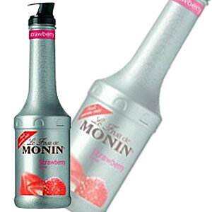 モナン[MONIN]フルーツミックス ストロベリー・フルーツミックス 1000ml 4本入【北海道・沖縄・離島配送不可】