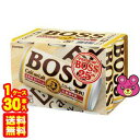 【1ケース】 サントリー BOSS カフェオレ 缶 185g×6本入×5パック：合計30本 ボス 【北海道 沖縄 離島配送不可】