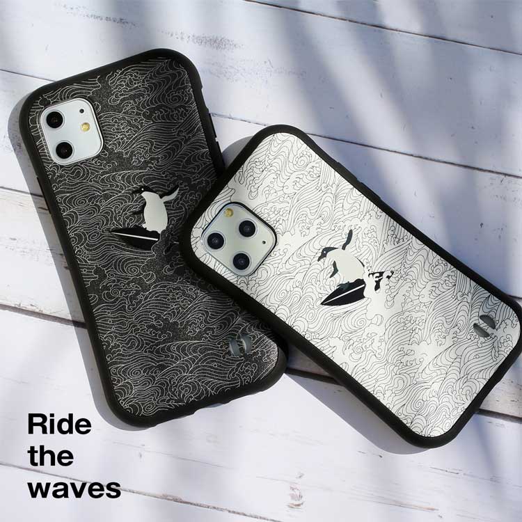 iPhoneケース 可愛い 波 ペンギン 和風 和柄 海 耐衝撃バンパーケース iPhone17eケース iPhone17ケース iPhone17Proケース iPhone17ProMaxケース iPhoneAirケース iPhone16eケース iPhone16Proケース iPhone16ProMaxケース iPhone16Plusケース SE3 ( 第3世代 )