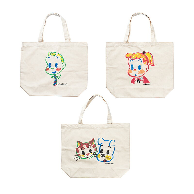 楽天つむぐデザイン　楽天市場店【送料無料】OSAMU GOODS（オサムグッズ）オサムグッズ　ビッグトート　かわいい ブランド トートバッグ　カバン　鞄　キャラクター おしゃれ 大きめ マザーズバッグ グッズ レディース 子供 キッズ