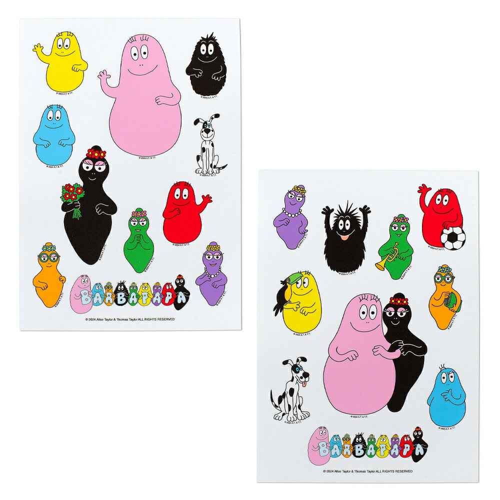 Rakuten - バーバパパ　ウォールステッカー　キッズ 子供部屋 おしゃれ 北欧 キャラクター 可愛い グッズ インテリアシール 壁 窓 模様替え 紙 ドア 棚 トイレ DIY